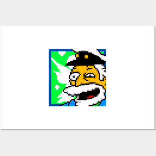 The Sea Captain Sprite Posters and Art